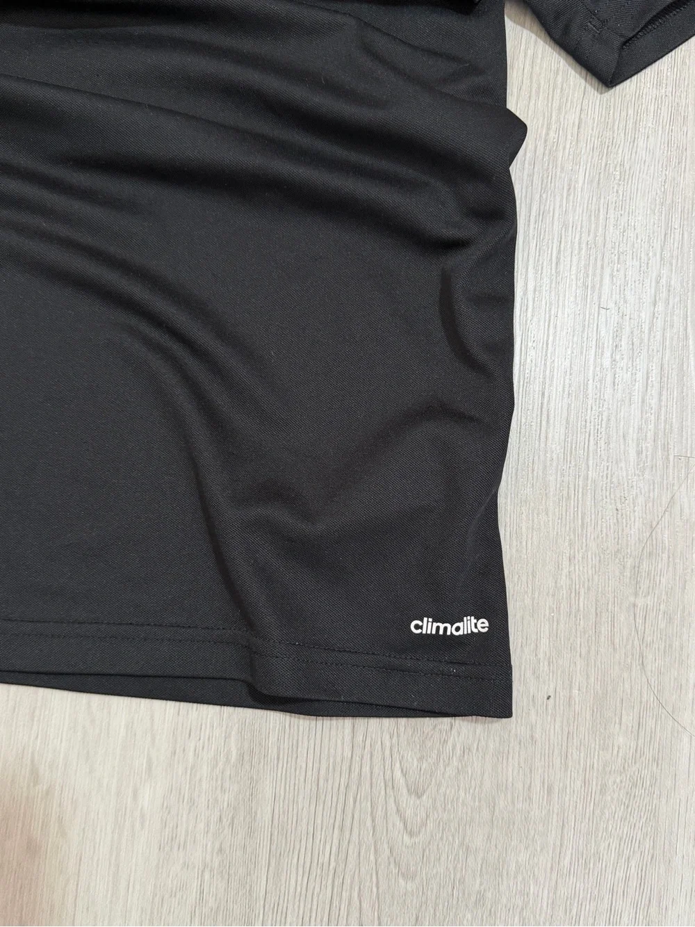 adidas Black and White Athletic Training Shirt